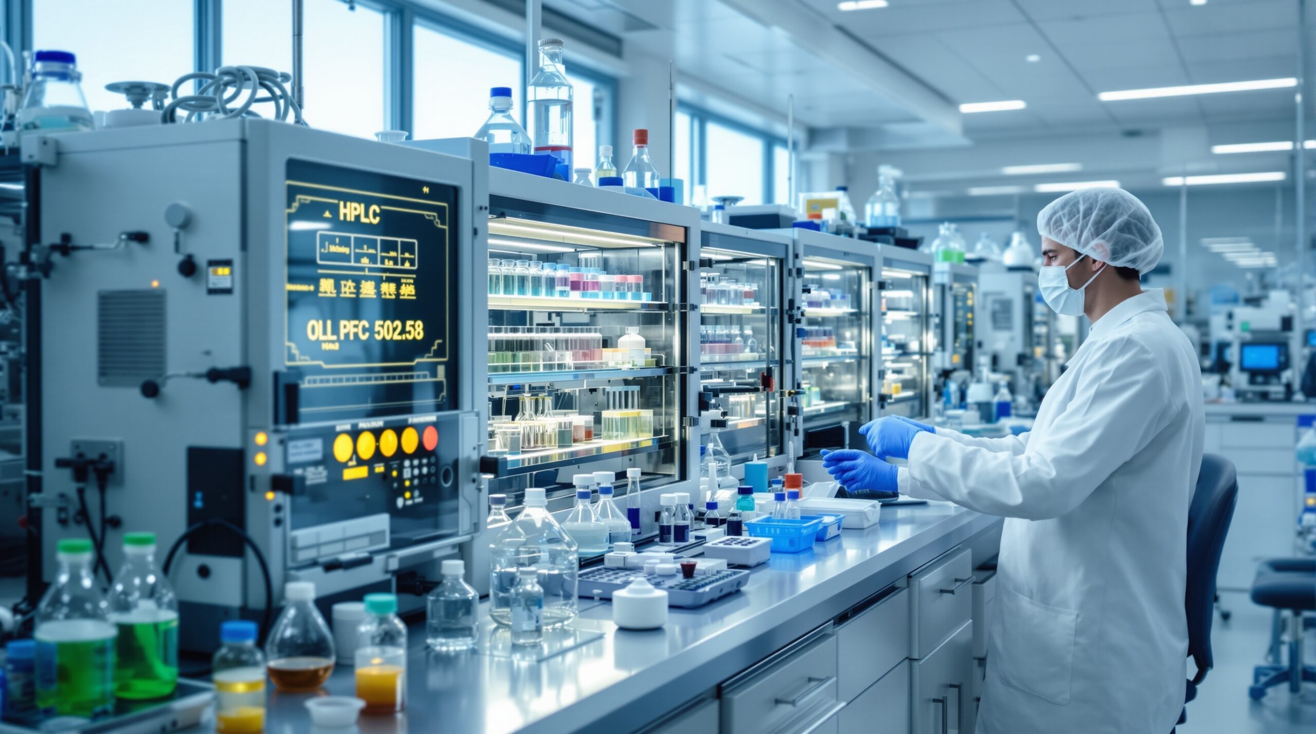Peptidear quality control laboratory