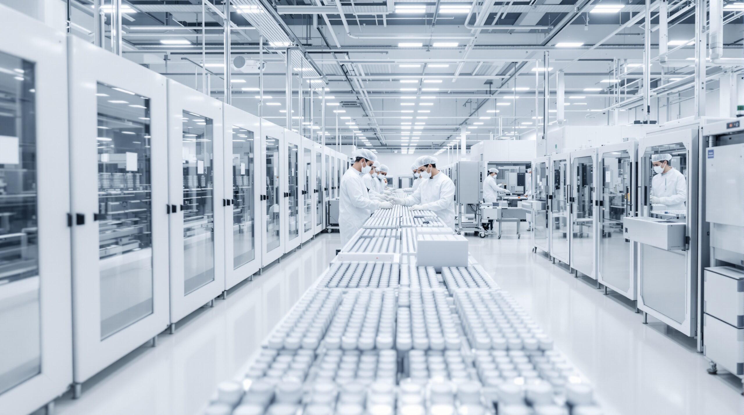 Peptidear packaging production line